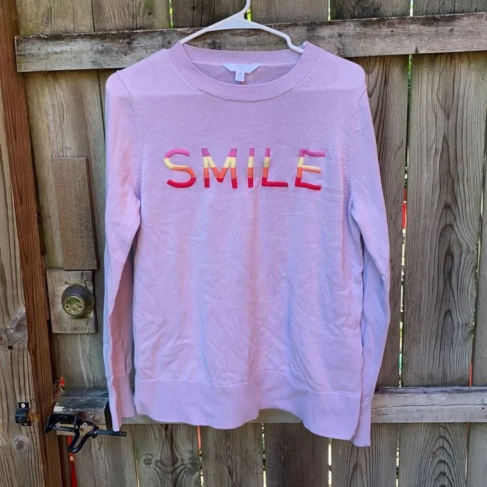 Time & Tru Smile sweater sz. M